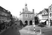 Old Town Hall And High Street c.1960, Reigate