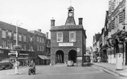 Old Town Hall And High Street c.1965, Reigate