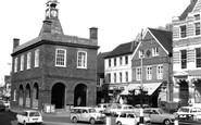 Reigate, Old Town Hall and High Street c1965