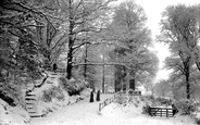 Park Lane In The Snow c.1900, Reigate