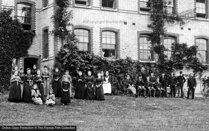 Photo of Reigate, Patients And Staff, South Park Convalescent Home 1891