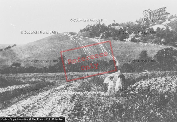 Photo of Reigate, Pilgrim's Way 1886