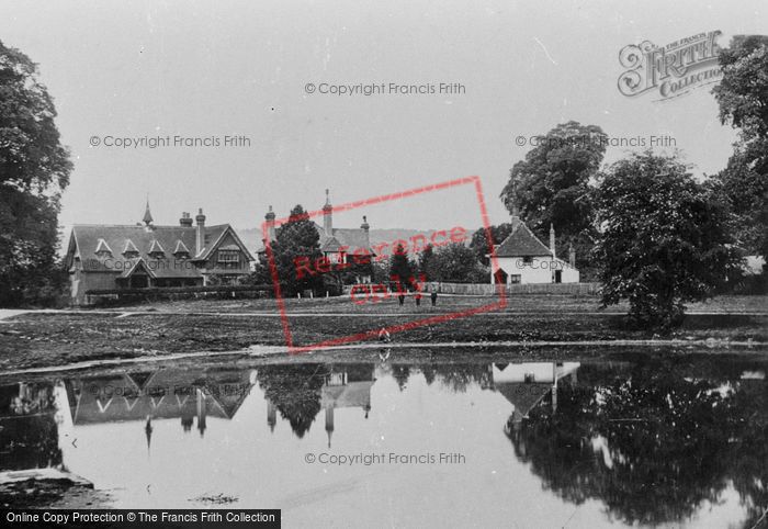 Photo of Reigate, Priory From The Gardens 1891