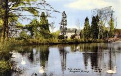Priory, The Lake c.1955, Reigate