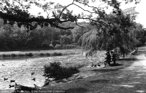 Photo of Reigate, Priory, The Lake c.1965