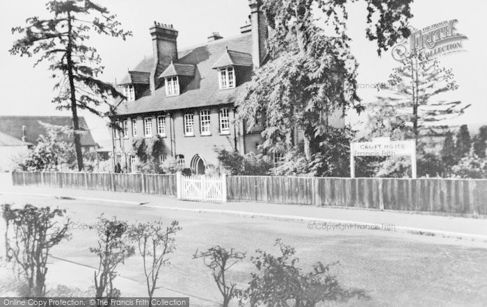 Photo of Reigate, South Park, Church Road, Croft Home c.1960
