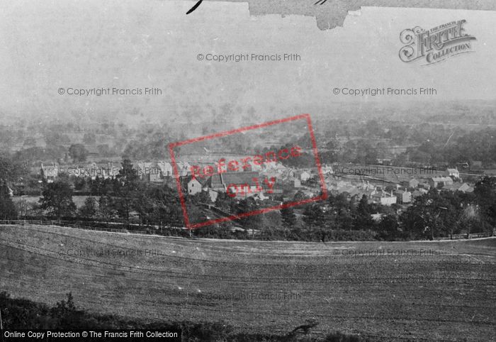 Photo of Reigate, South Park From Top Of Park 1886