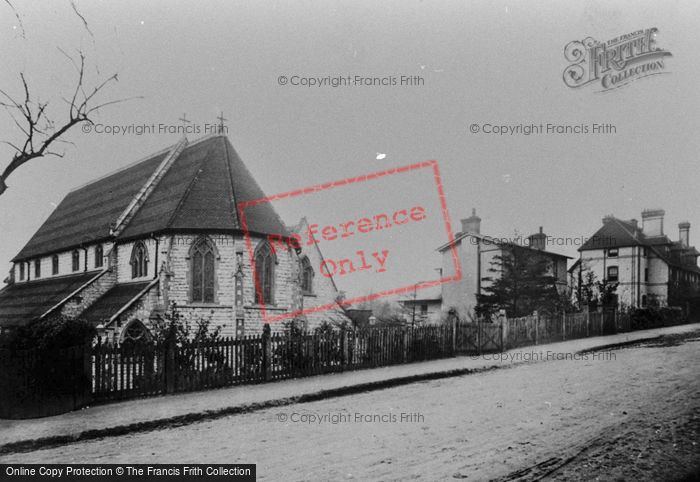 Photo of Reigate, South Park, St Luke's Church 1890