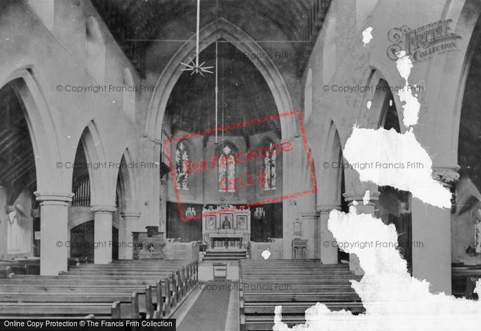 Photo of Reigate, South Park, St Luke's Church Interior 1908