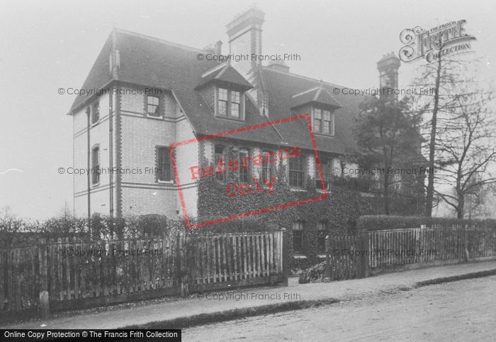 Photo of Reigate, South Park, The Halow Croft Home, London Hospital No 1 Entrance 1886