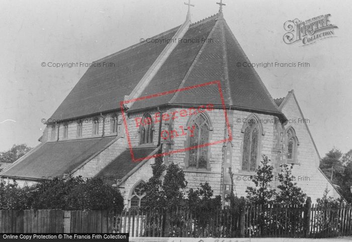 Photo of Reigate, St Luke's Church, South Park 1908