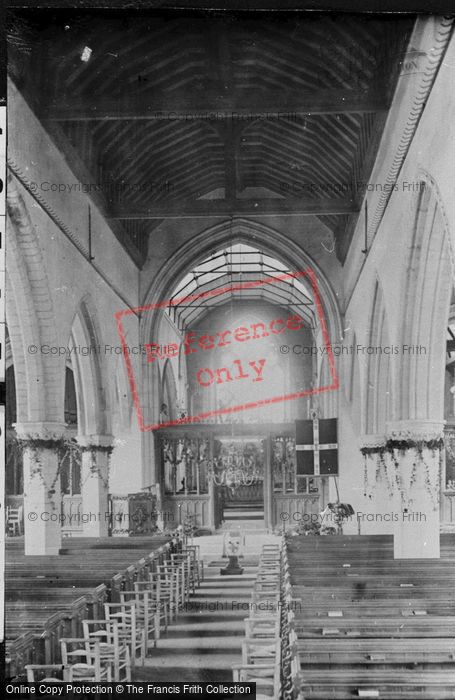 Photo of Reigate, St Mary Magdalen Parish Church, Nave East 1886