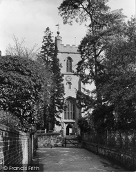 St Mary's Church 1908, Reigate