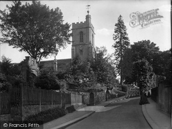 St Mary's Church 1908, Reigate