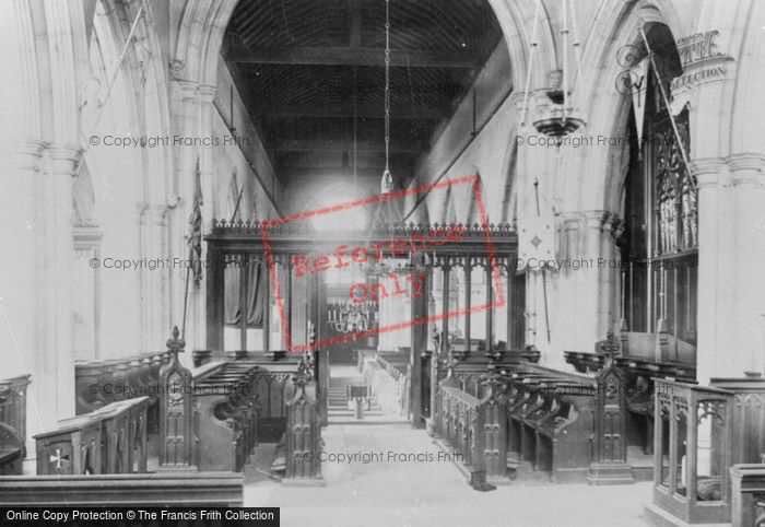 Photo of Reigate, St Mary's Church, Choir West 1886