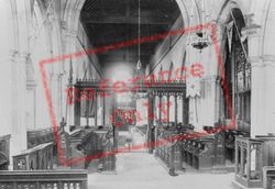St Mary's Church, Choir West 1886, Reigate