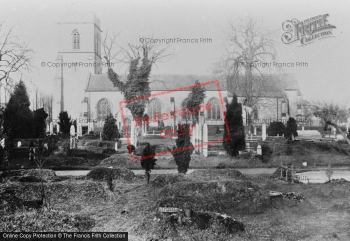 Photo of Reigate, St Mary's Church, South Side 1886