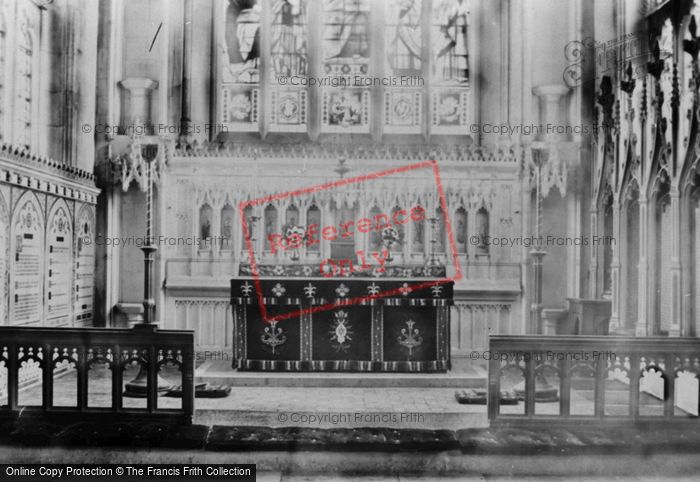 Photo of Reigate, St Mary's Church, The Altar 1886