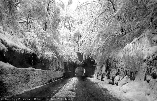 Photo of Reigate, The Tunnel In Snow 1890