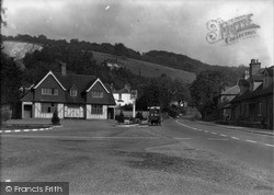The Yew Tree Hotel And Reigate Hill c.1935, Reigate