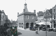 Town Hall And Market Place 1925, Reigate