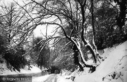 Tunnel Road In The Snow 1890, Reigate