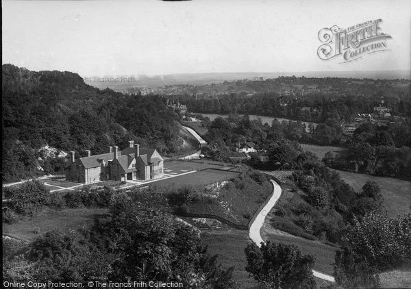 Photo of Reigate, View From Near Bridge 1908