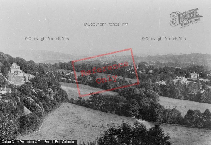 Photo of Reigate, View From Near Suspension Bridge 1906