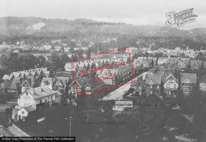 Photo of Reigate, View From Parish Church Tower 1924