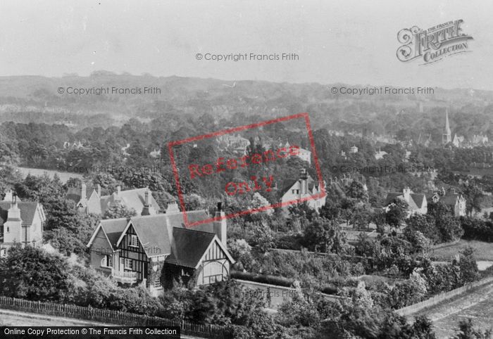 Photo of Reigate, View From The Hill 1906