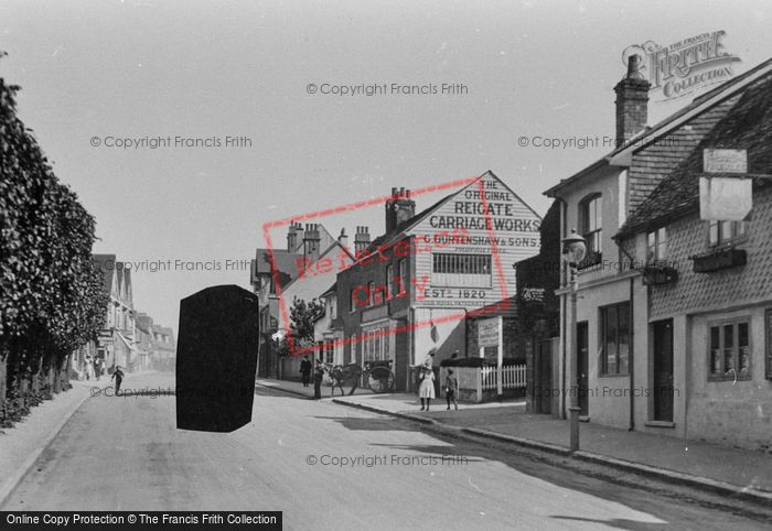 Photo of Reigate, West Street 1915