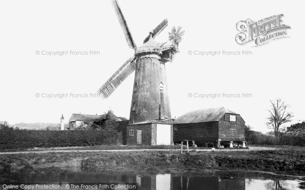 Photo of Reigate, Wray Common, Windmill 1893