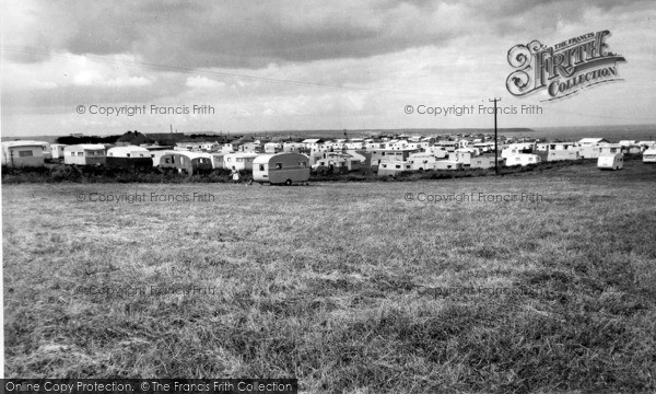 Photo of Reighton, Caravan Site c.1960
