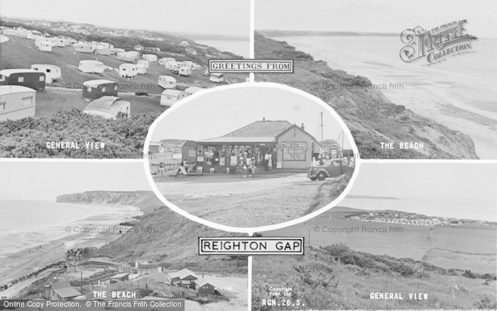Photo of Reighton, Composite c.1960