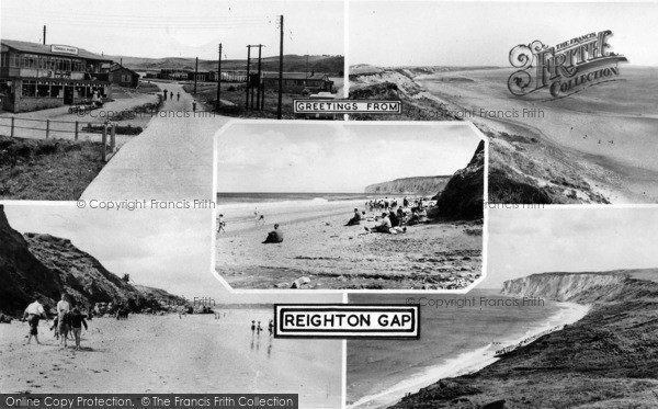 Photo of Reighton, Composite c.1960
