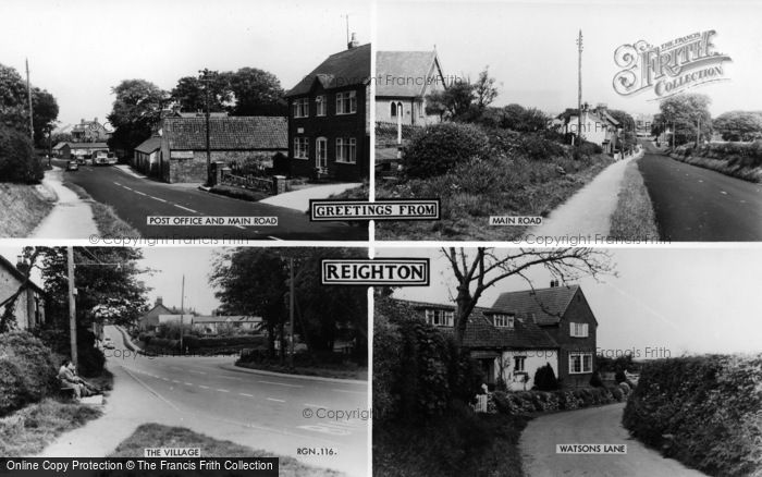 Photo of Reighton, Composite c.1965
