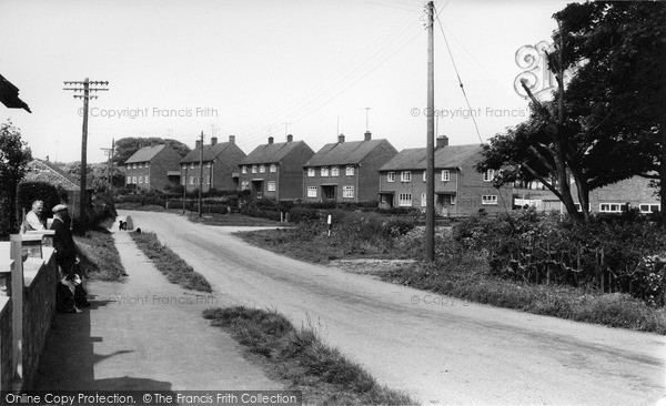 Photo of Reighton, Council Houses c.1960