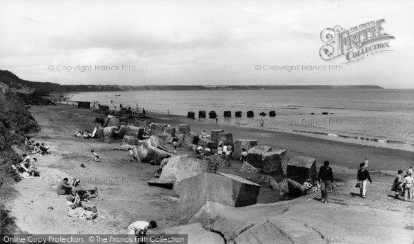 Photo of Reighton, Gap, Beach And Filey Bay c.1965
