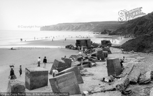 Photo of Reighton, Gap, Beach And Speeton Cliffs c.1965