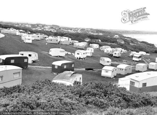 Photo of Reighton, Gap, Caravan Site c.1955