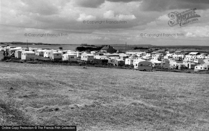 Photo of Reighton, Gap, Caravan Site c.1960