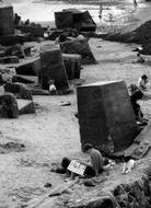 Reading On The Beach c.1965, Reighton