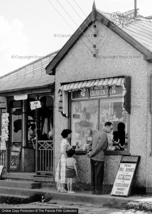Photo of Reighton, Sea View Stores, Looking For Souvenirs c.1960
