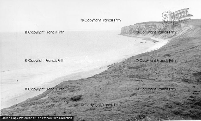 Photo of Reighton, Speeton Cliffs c.1960
