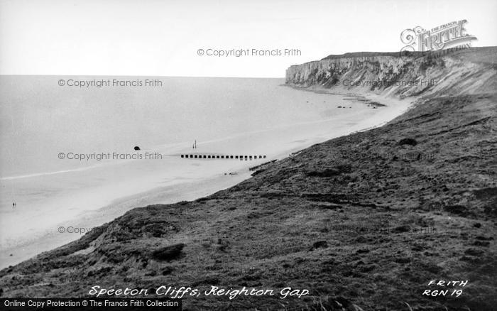 Photo of Reighton, Speeton Cliffs c.1960