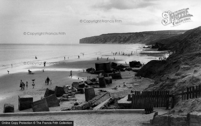 Photo of Reighton, The Beach And Speeton Cliffs c.1965