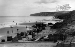 The Beach And Speeton Cliffs c.1965, Reighton