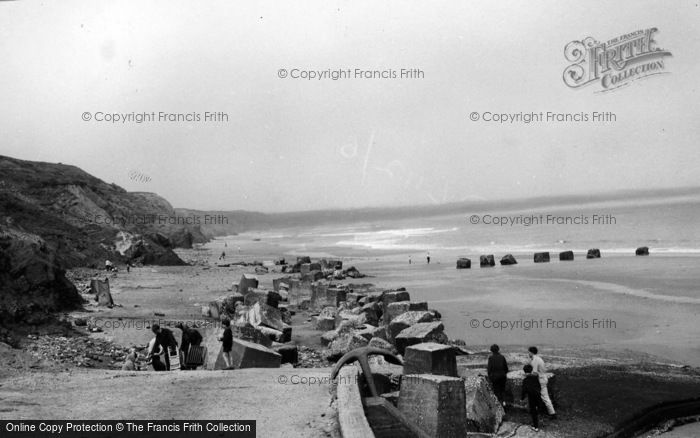 Photo of Reighton, The Beach c.1965