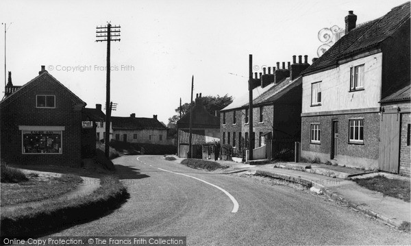 Photo of Reighton, The Village c.1955