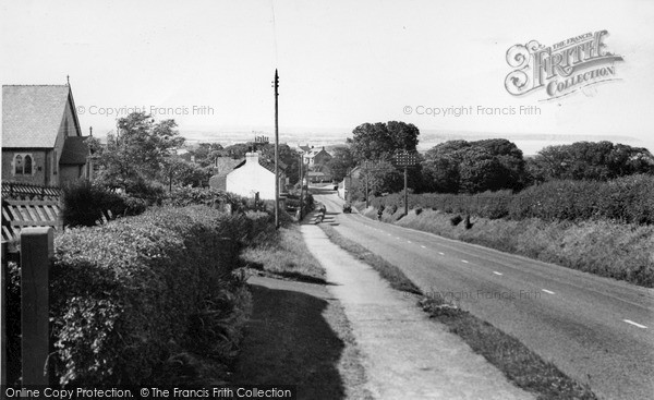 Photo of Reighton, The Village c.1955